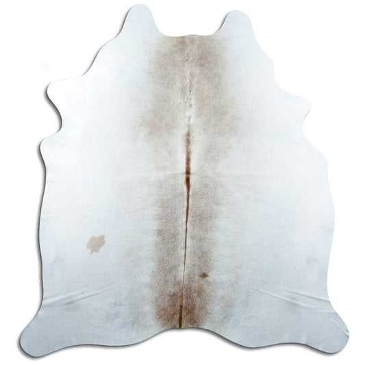 Tan Grey Cowhide Rug XXL