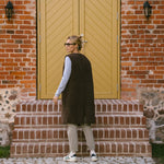 Merino Wool Vest “Sea” Brown