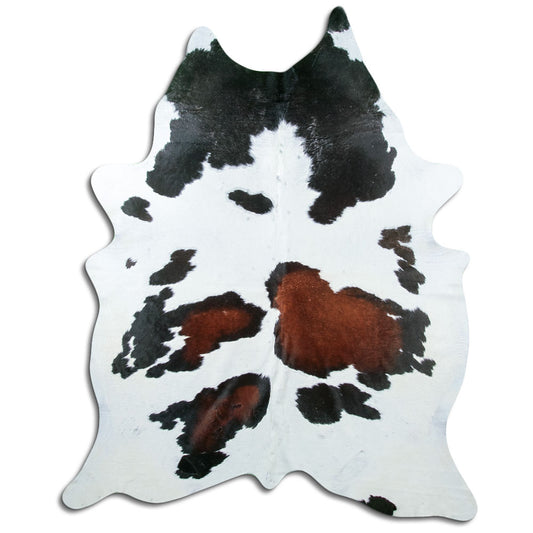 Tricolor Cowhide Rug XXL