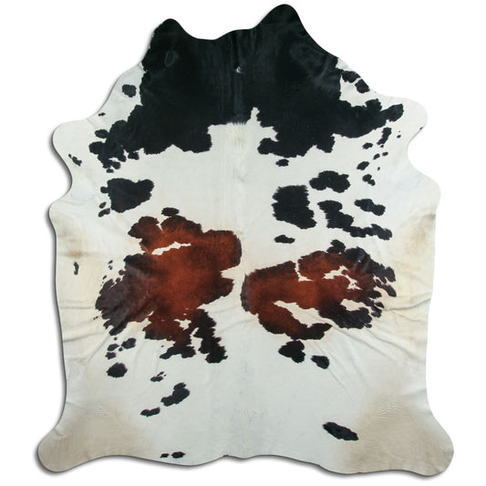 Tricolor Cowhide Rug XXXL