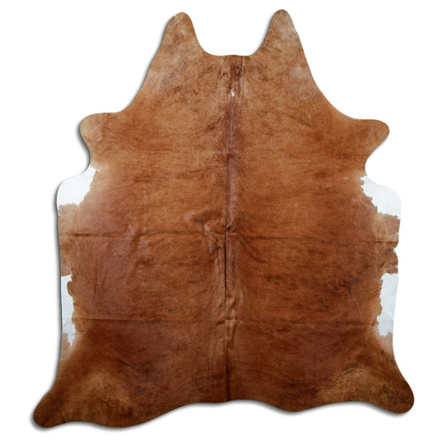 Brown Cowhide Rug XL