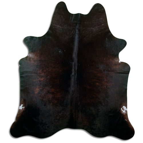 Brown Cowhide Rug XXL