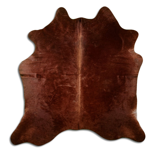Brown Cowhide Rug M