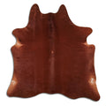 Brown Cowhide Rug L