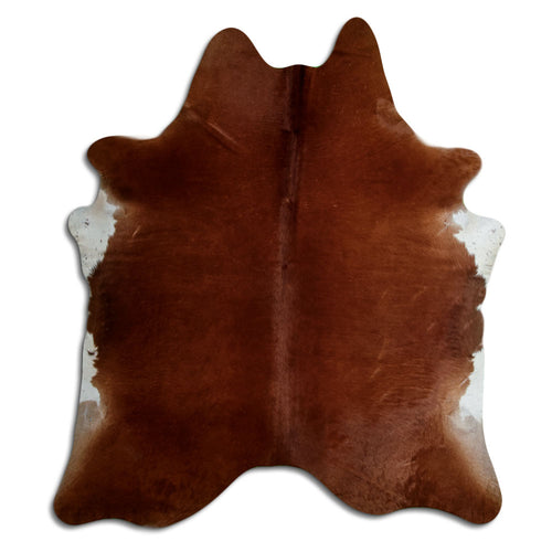 Brown Cowhide Rug XL
