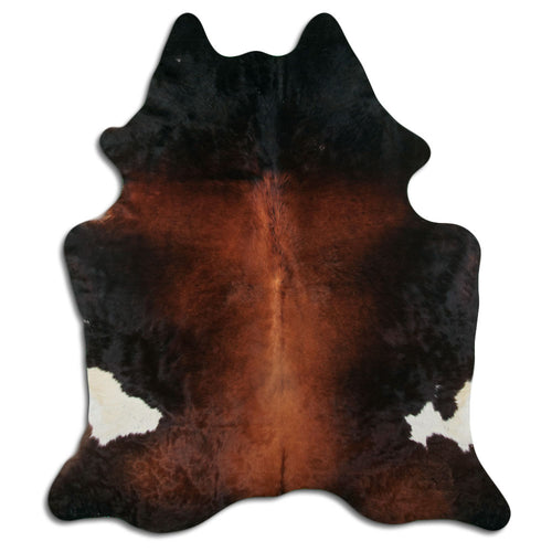 Brown Cowhide Rug XXL