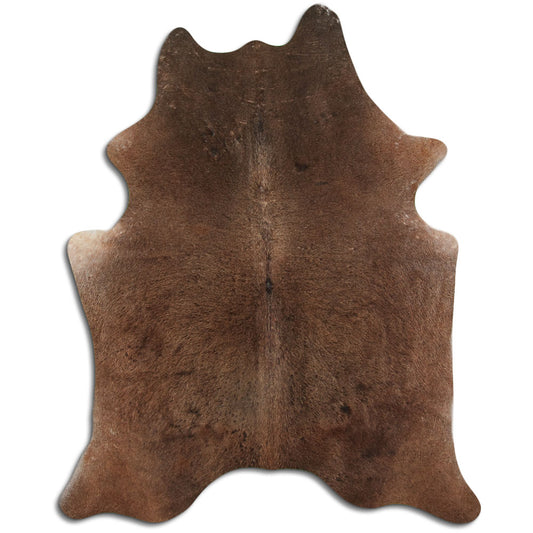 Tan Grey Cowhide Rug XL