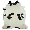 Black & White Cowhide Rug XXL