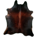 Brown Cowhide Rug XXL