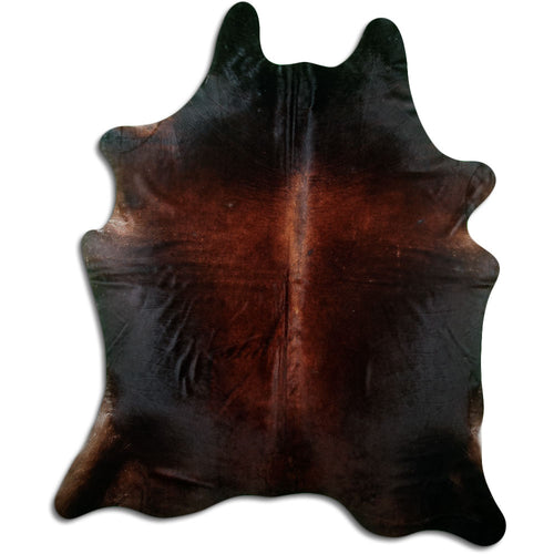 Brown Cowhide Rug XXL