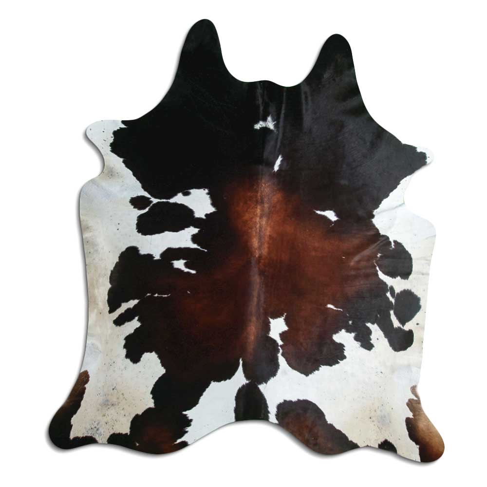 Tricolor Cowhide Rug XXL