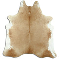 Brown Cowhide Rug L