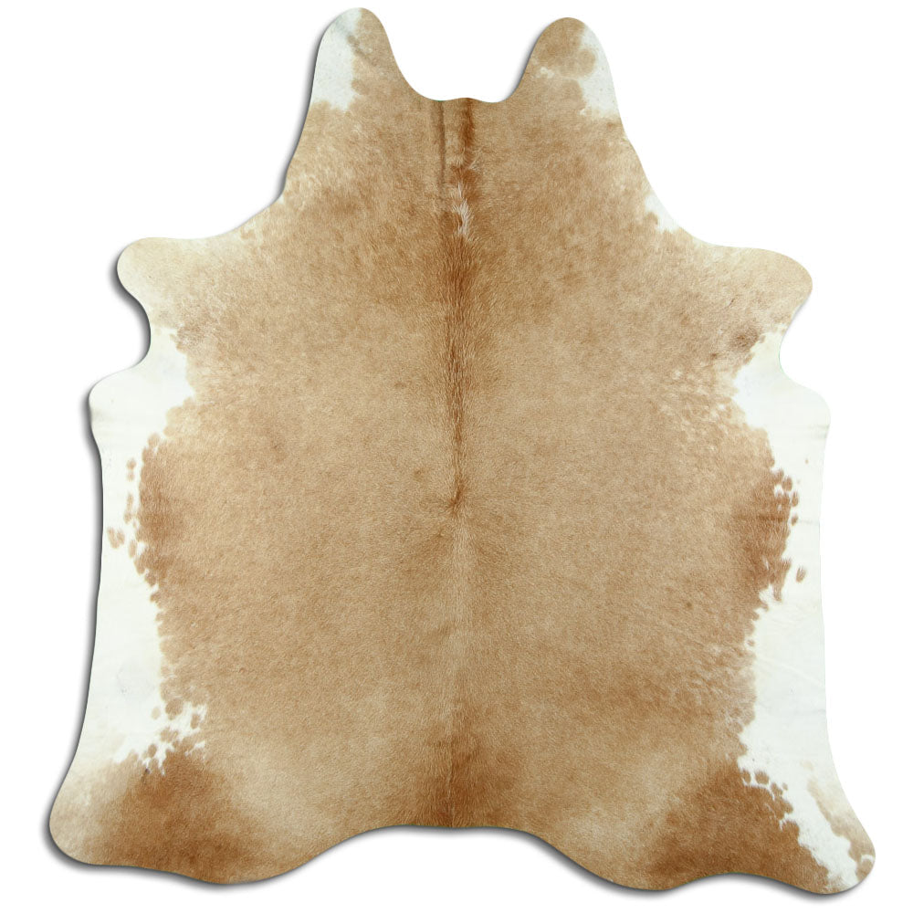 Brown Cowhide Rug L