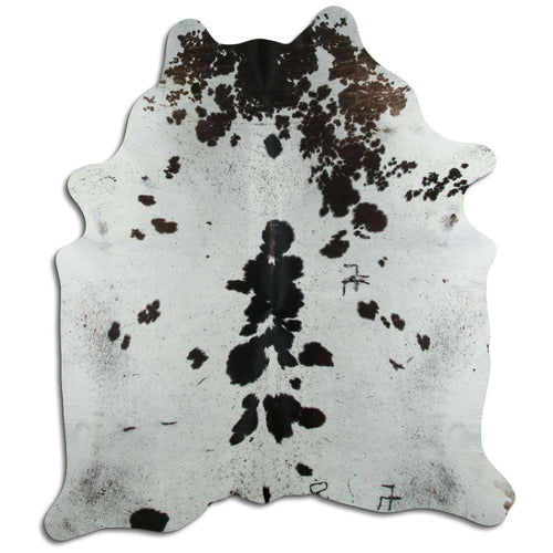 Black & White Cowhide Rug XXL
