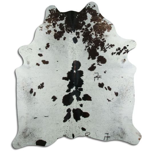 Black & White Cowhide Rug XXL