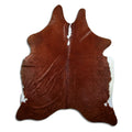 Brown & White Cowhide Rug XXL