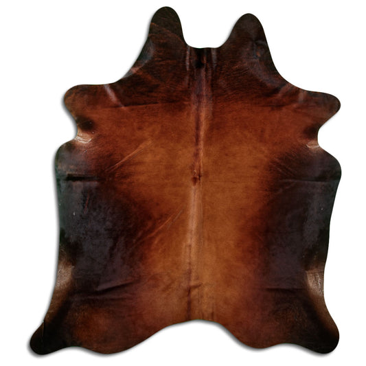 Brown Cowhide Rug XL