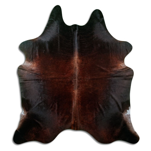 Brown Cowhide Rug XL