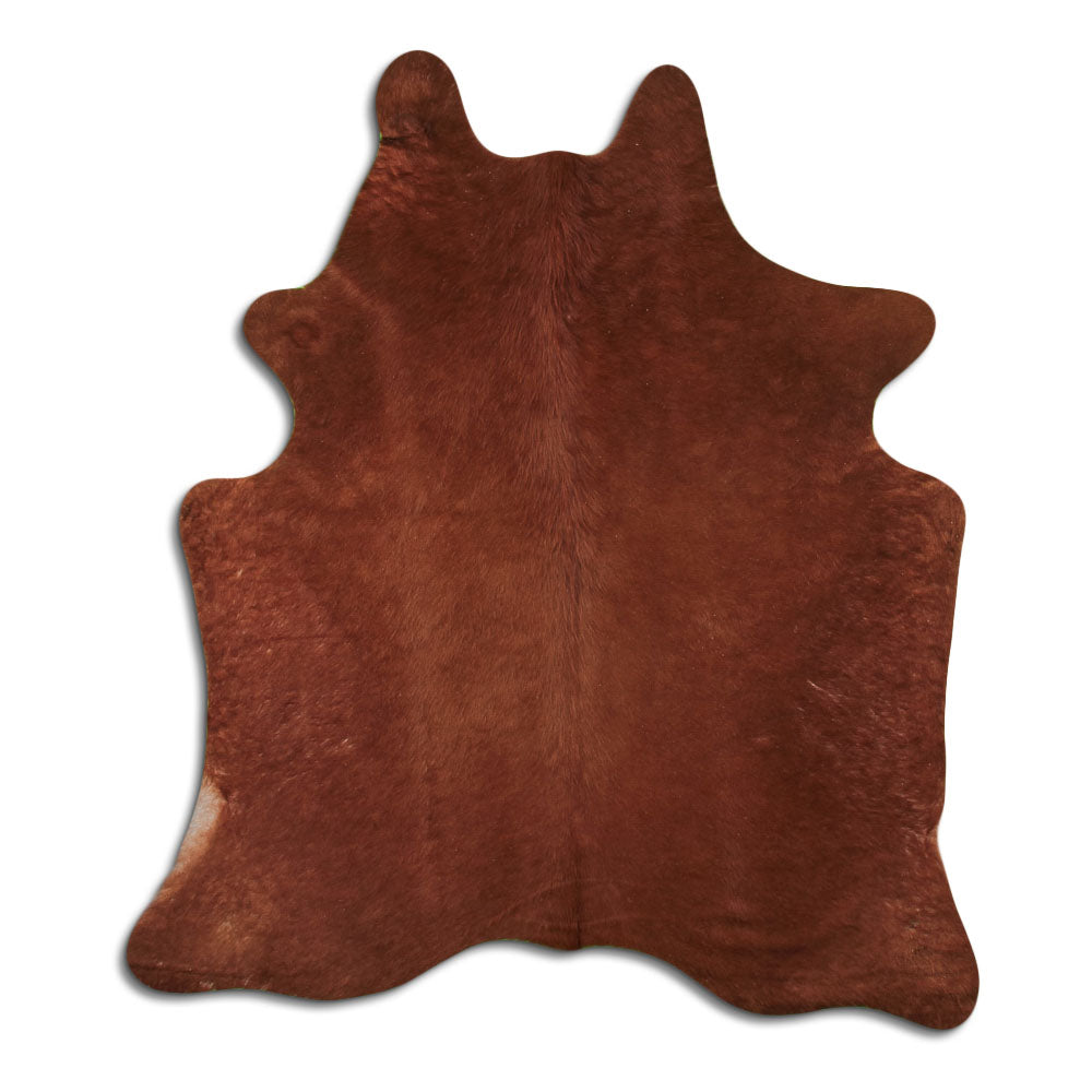 Brown Cowhide Rug M