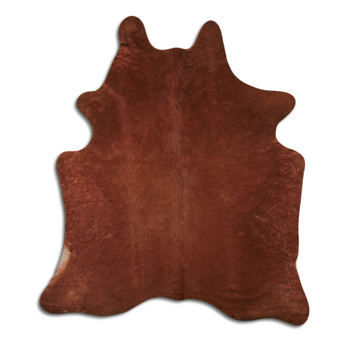 Brown Cowhide Rug M