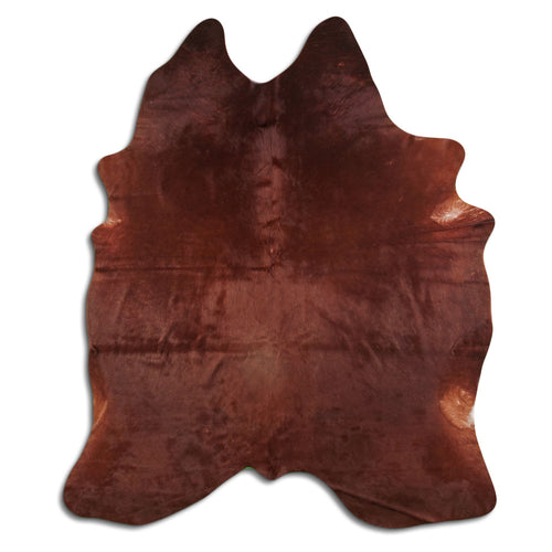 Brown Cowhide Rug XXL