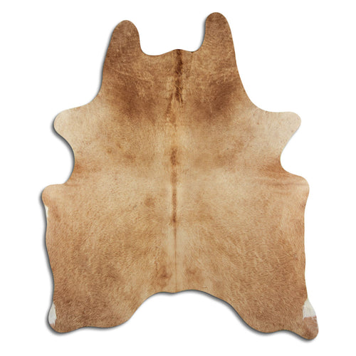 Brown Cowhide Rug L