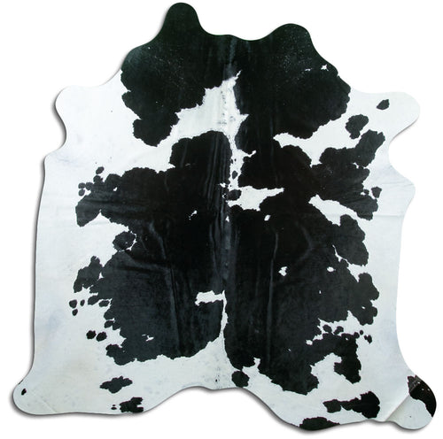 Black & White Cowhide Rug L