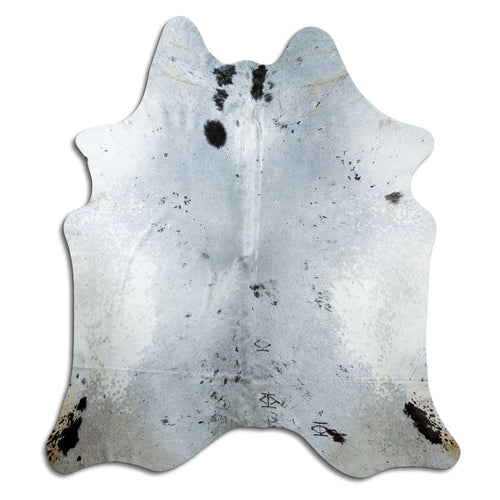 Black & White Cowhide Rug XXL