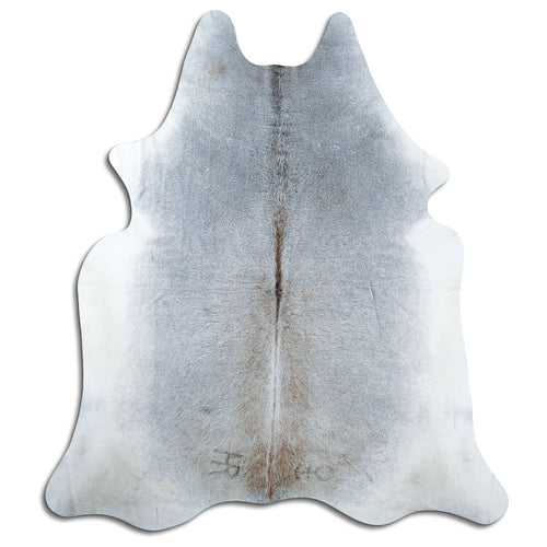 Tan Grey Cowhide Rug XXL