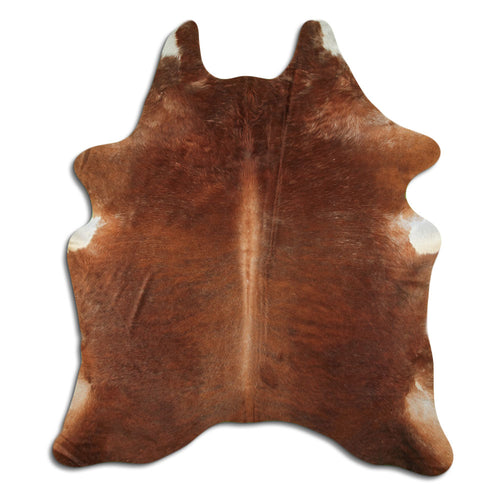 Brown Cowhide Rug XXL