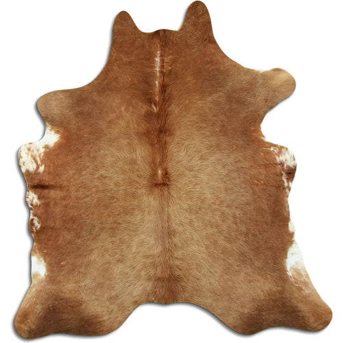 Brown Cowhide Rug L