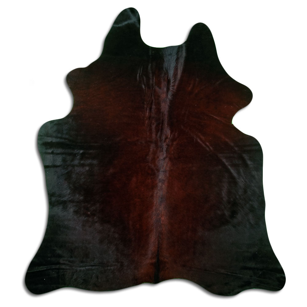 Brown Cowhide Rug M