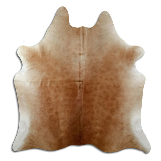 Brown Cowhide Rug L