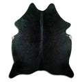 Black Cowhide Rug XL