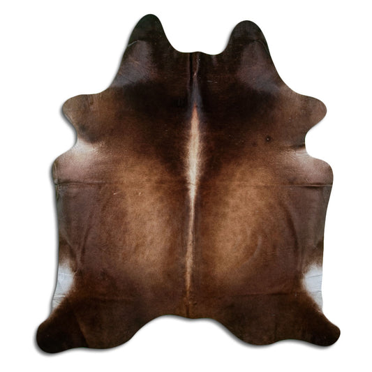 Brown Cowhide Rug XL