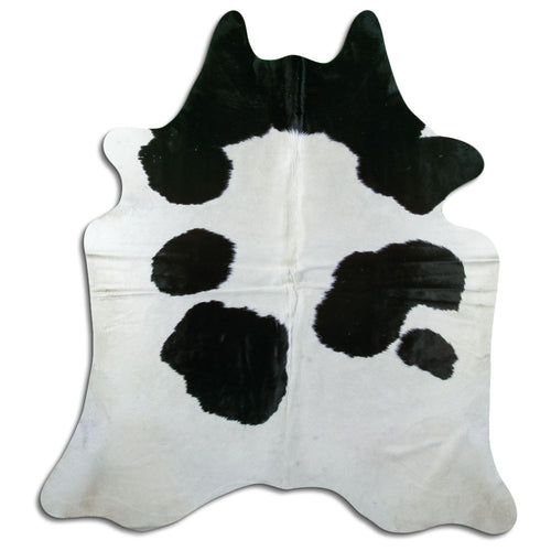 Black & White Cowhide Rug L