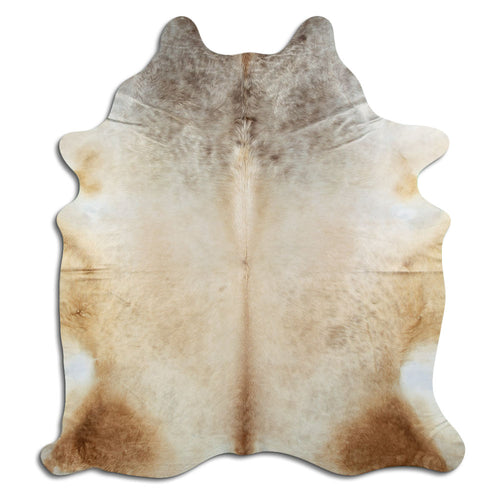 Champagne Cowhide Rug XXL