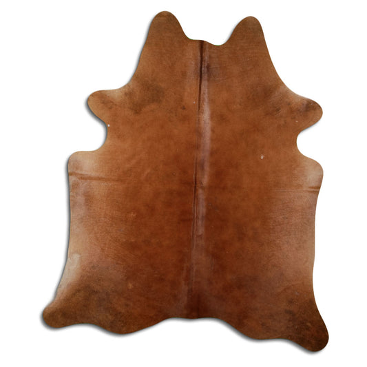 Brown Cowhide Rug L