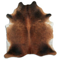 Brown Cowhide Rug XXL