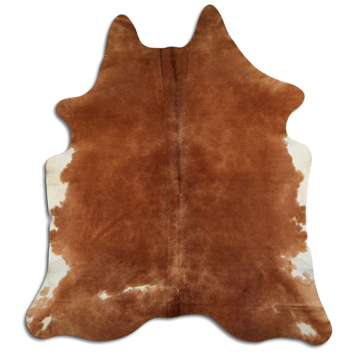 Brown Cowhide Rug XXL