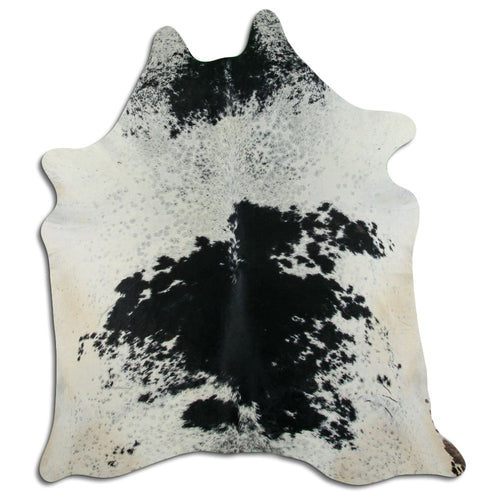Black & White Cowhide Rug XXL