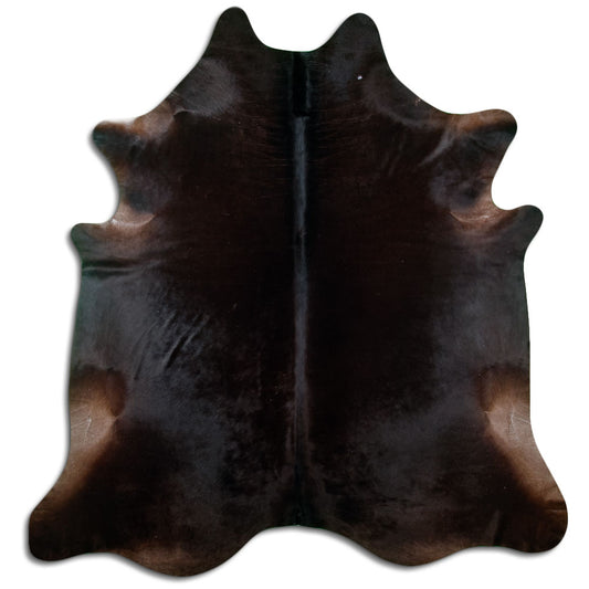 Brown Cowhide Rug XXL