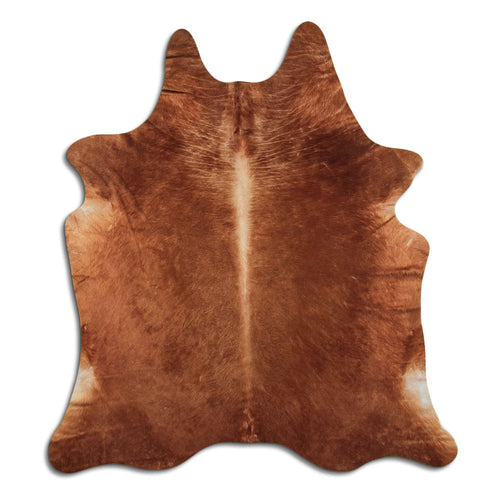 Brown Cowhide Rug XL