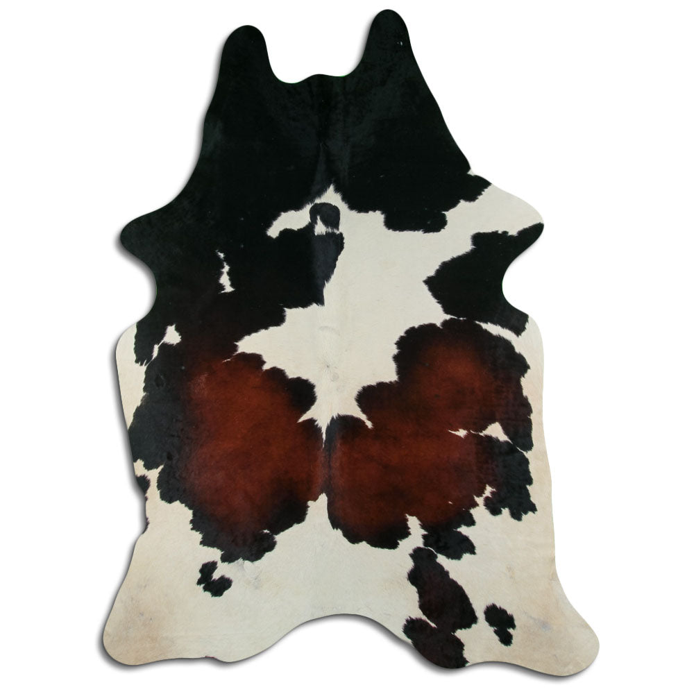 Tricolor Cowhide Rug XXL