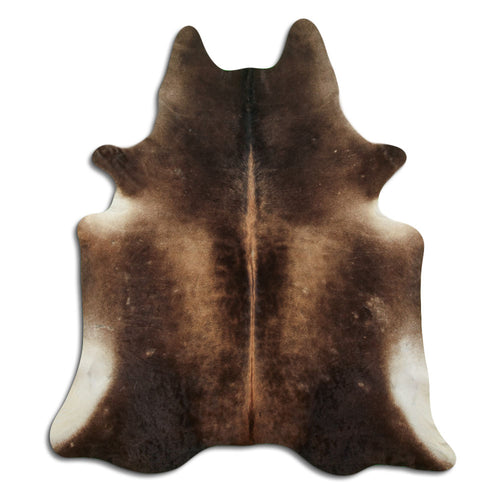 Brown Cowhide Rug XXL