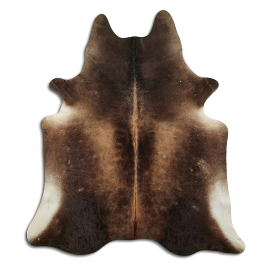 Brown Cowhide Rug XXL
