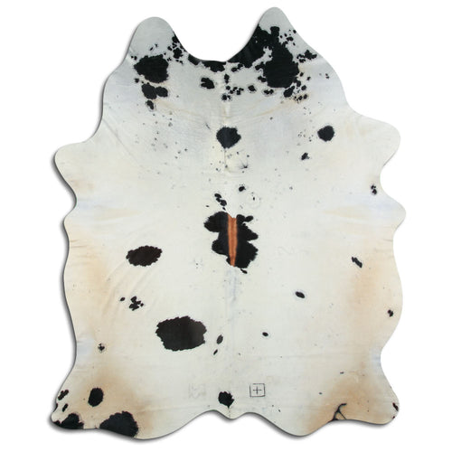 Black & White Cowhide Rug XXL