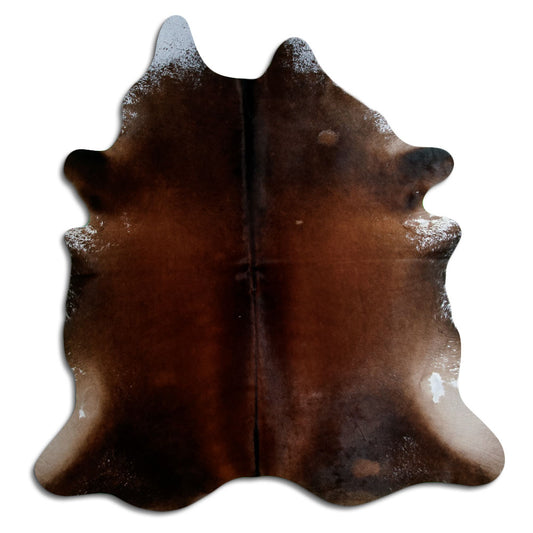 Brown Cowhide Rug XL