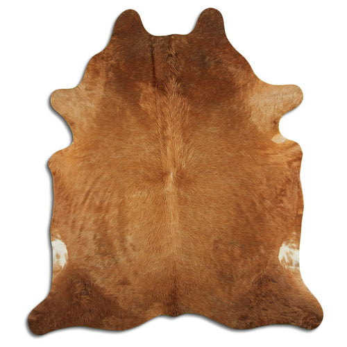Brown Cowhide Rug XXL
