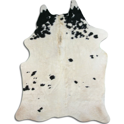 Black & White Cowhide Rug XXL